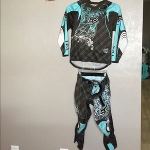 Girls Motocross gear set